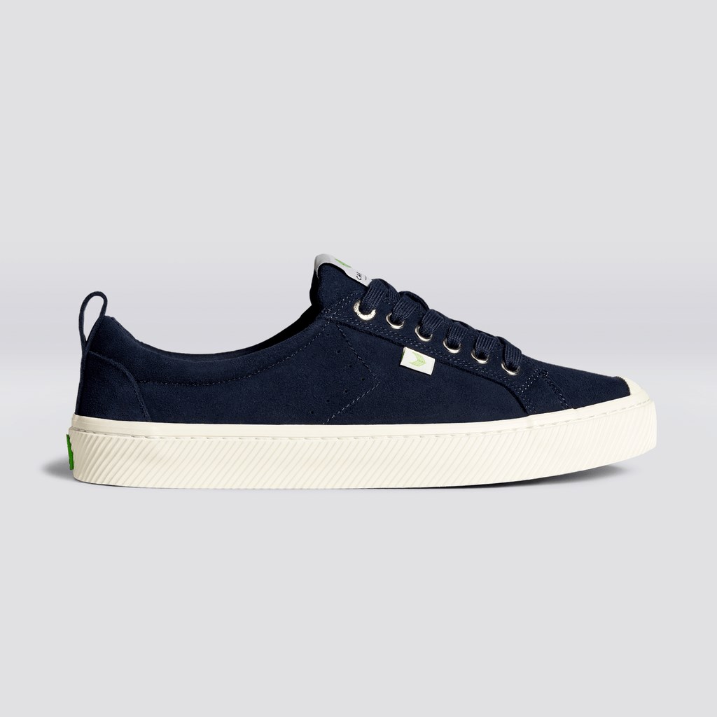 OCA LOW Cariuma Low Top Daim Bleu Homme | RFN-0313917